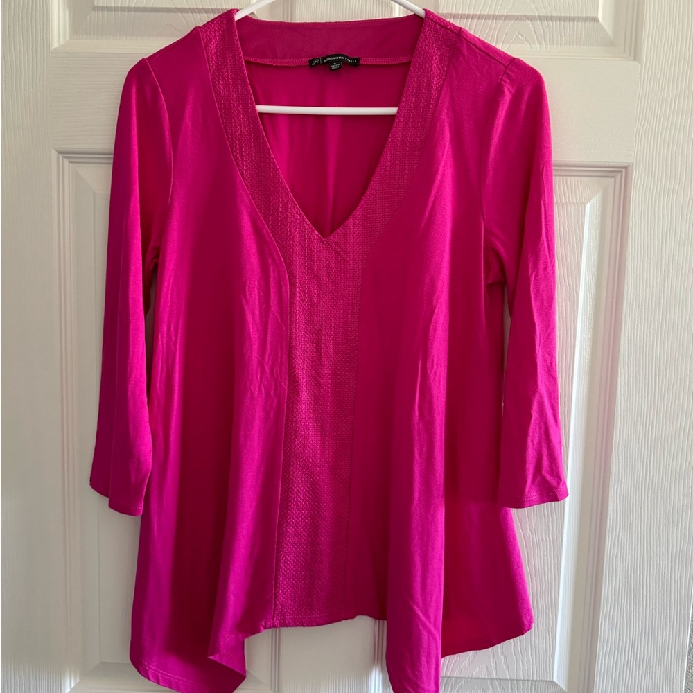 Bright pink top